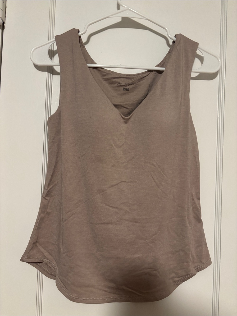 Uniqlo x Mame Kurogouchi silk blend Heattech bra tank
